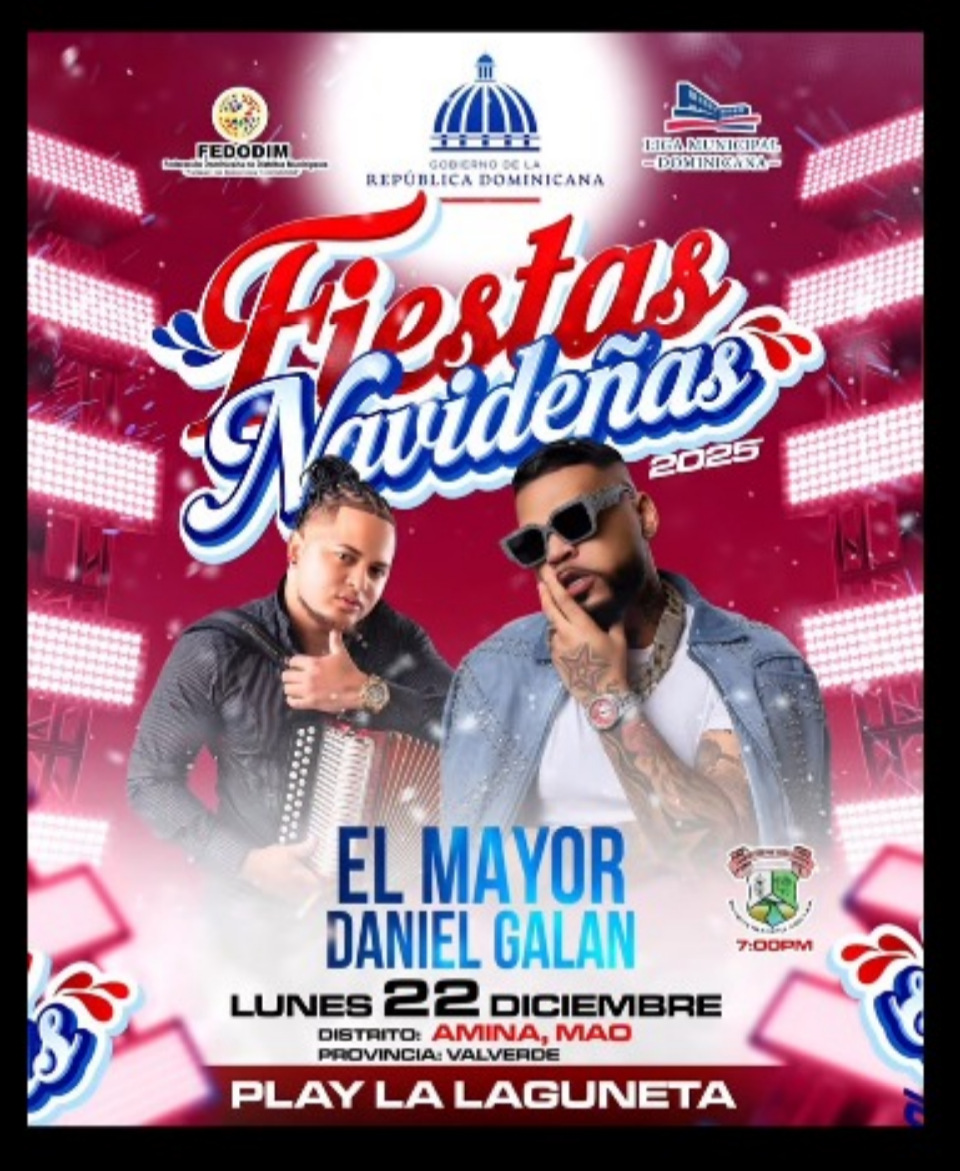 📍Fiesta navideña en el distrito municipal de amina, devolviendo el apoyo a la comunidad ✨