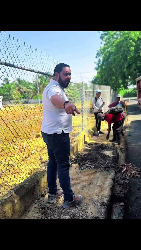 Junta Distrital de Amina realiza operativo de limpieza en Hato Nuevo